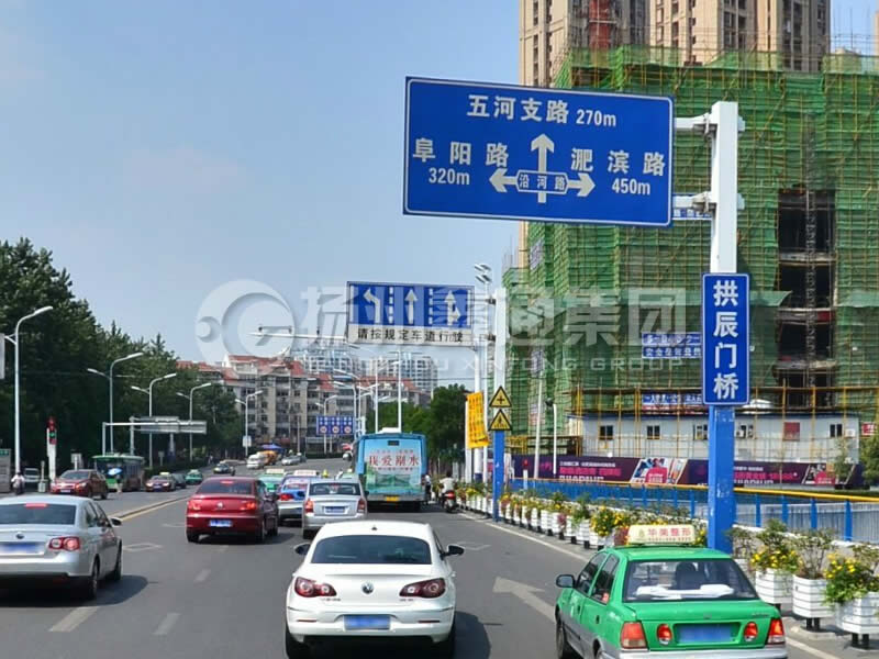 BZG-017，F(xiàn)型交通標志桿，合肥交通標志桿